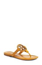 Women's Tory Burch Metal Miller Flip Flop M - Metallic