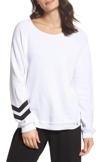 Women's Michael Lauren Oswald Vintage Sweatshirt - White
