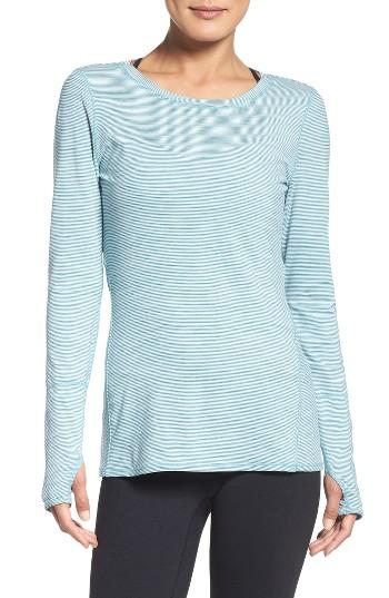 Women's Zella Heartbeat Tee, Size - Green