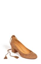 Women's Sezane Valentina Ankle Wrap Pump M - Brown