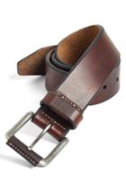 Men's Johnston & Murphy Leather Belt - Brown