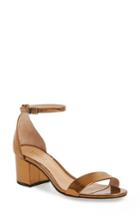 Women's Schutz Chimes Ankle Strap Sandal .5 M - Beige