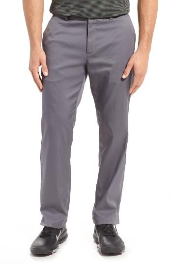 Men's Nike Flat Front Dri-fit Tech Golf Pants X 30 - Grey