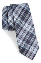 Men's The Tie Bar Plaid Silk Tie, Size - Blue