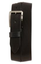 Men's Remo Tulliani 'bruno' Leather Belt - Black