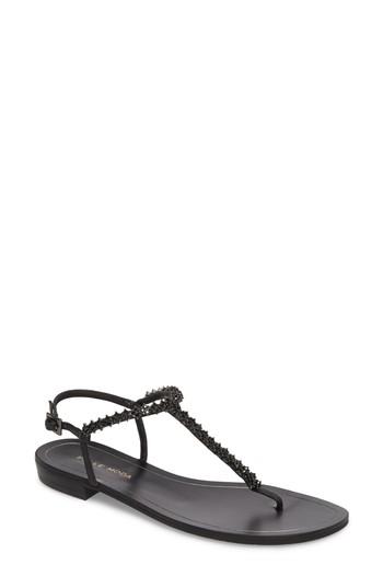 Women's Pelle Moda Baxley 4 Sandal .5 M - Black