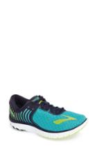 Women's Brooks Pureflow 6 Running Shoe .5 B - Blue/green