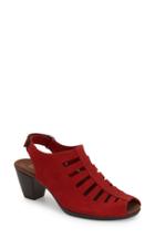 Women's Munro 'abby' Slingback Sandal N - Red