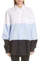 Women's Vetements Triple Classic Shirt - White