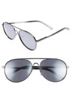 Men's Ted Baker London 59mm Aviator Sunglasses - Dark Gunmetal