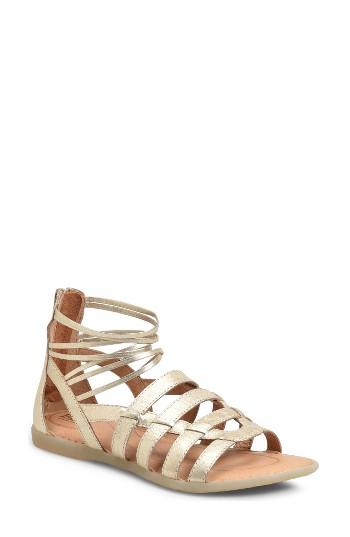 Women's B?rn Angeles Sandal M - Metallic