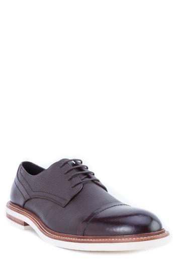 Men's Robert Graham Wensley Cap Toe Derby M - Brown