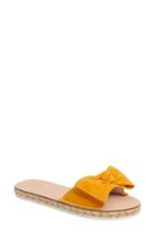 Women's Kate Spade New York Idalah Bow Espadrille M - Yellow