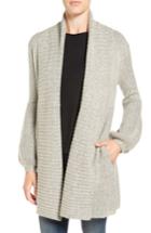 Women's Hinge Ribbed Cardigan - Beige