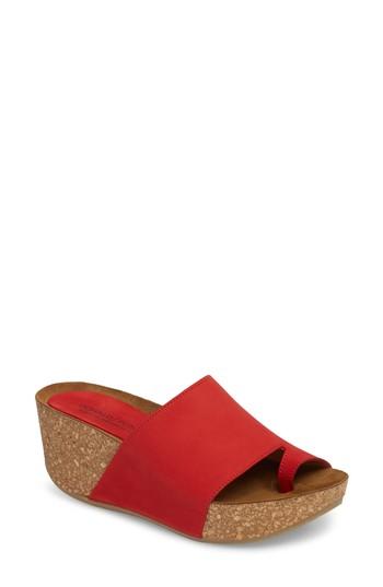 Women's Donald J Pliner Ginie Platform Wedge Sandal M - Black