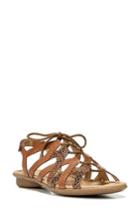 Women's Naturalizer 'whimsy' Ghillie Sandal M - Brown