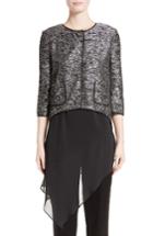 Women's St. John Collection Anaya Metallic Knit Jacket
