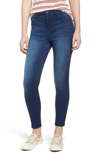 Women's 1822 Denim Butter High Waist Skinny Ankle Jeans - Blue