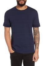 Men's Vince Camuto Banded Cuff Crewneck T-shirt - Blue