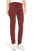 Women's Pam & Gela Fleece Sweatpants - Burgundy
