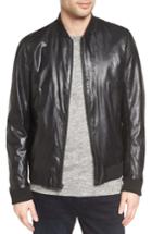 Men's Lamarque Leather Bomber Jacket