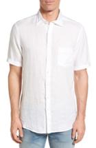 Men's Rodd & Gunn Abbotleight Linen Sport Shirt - White