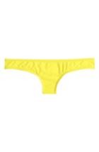 Women's J.crew Hipster Bikini Bottoms, Size - Yellow
