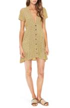 Women's Tibi Eclipse Ruched Pique Minidress