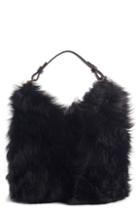 Anya Hindmarch Mini Build A Bag Genuine Shearling & Leather Base Bag -