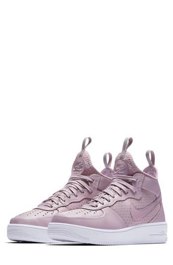 Women's Nike Air Force 1 Ultraforce Mid Sneaker .5 M - Purple