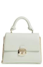 Ted Baker London Leather Top Handle Satchel - Green