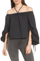 Women's Rebecca Minkoff Tilda Off The Shoulder Blouse - Black