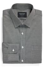 Men's Nordstrom Men's Shop Traditional Fit Non-iron Solid Dress Shirt - 32 - Grey