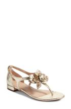 Women's Tory Burch Blossom Sandal .5 M - Yellow
