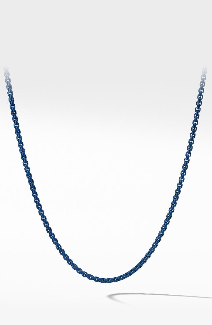 Men's David Yurman Box Chain Necklace, 4mm