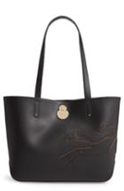Longchamp Small Shop-it Leather Tote -