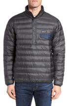 Men's Patagonia Water Repellent 600-fill-power Down Pullover Jacket - Grey