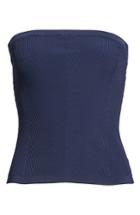 Women's Halogen Corset Sweater - Blue