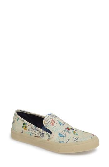 Women's Sperry Seaside Slip-on Sneaker M - White