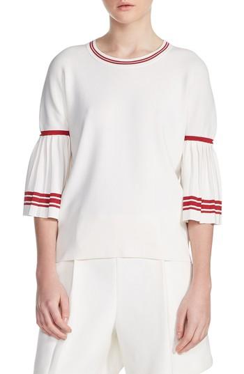 Women's Maje Monica Sweater - White