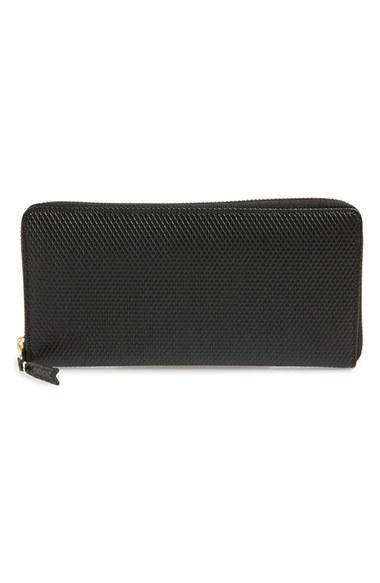 Men's Comme Des Garcons 'luxury Group' Continental Long Wallet - Black