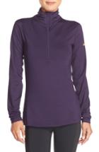Women's Nike Pro Warm Dri-fit Pullover - Purple