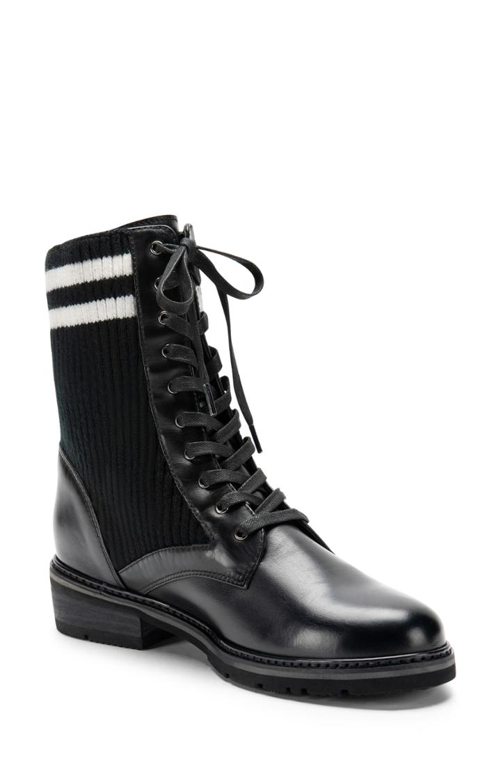 Women's Blondo Vicks Waterproof Sock Bootie M - Black