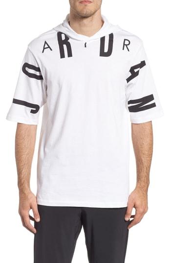 Men's Jordan 23 Hooded T-shirt - White