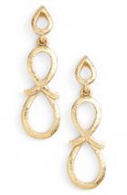 Women's Oscar De La Renta 'infinity Loop' Drop Earrings