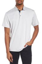 Men's Devereux Riviera Pique Polo - Grey