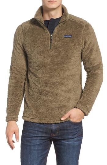 Men's Patagonia Los Gatos Quarter Zip Pullover - Brown