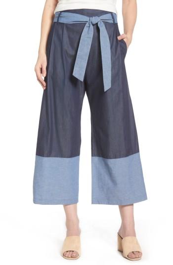 Women's Parker Jackson Chambray Pants - Blue