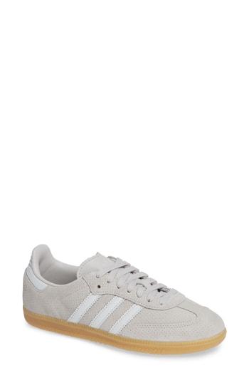 Women's Adidas Samba Og Low Top Sneaker M - Grey