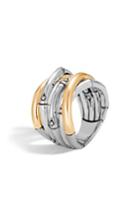 Women's John Hardy Bamboo Gold Sterling Silver Ring